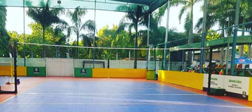 Badminton Court In America